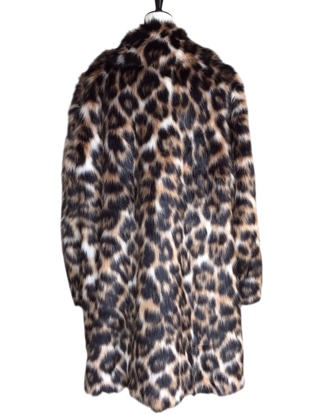 Trina Turk Dianella Leopard Faux Fur Jacket NEW - Picture 4 of 8